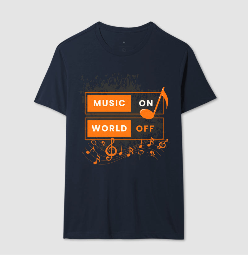 Camiseta Music On