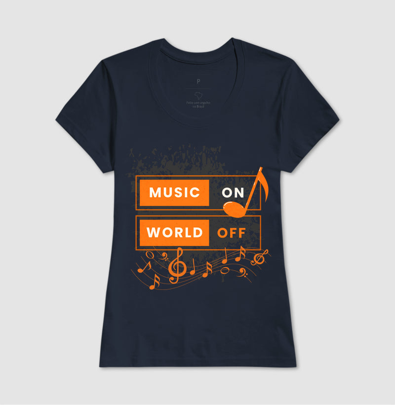 Camiseta Music On