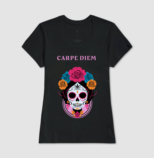 Camiseta Catrina Carpe Diem