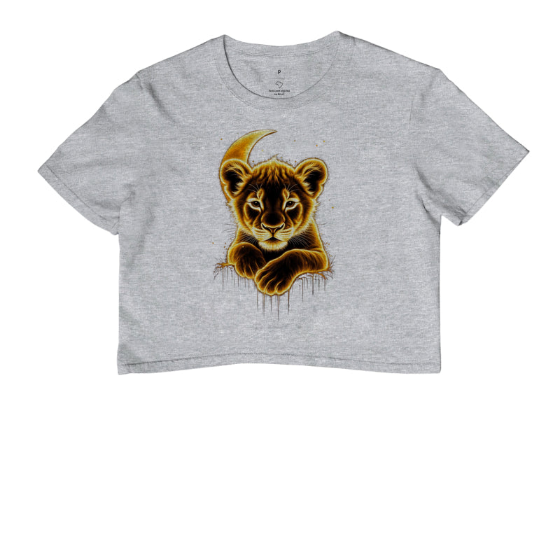 Cropped Unissex Lion