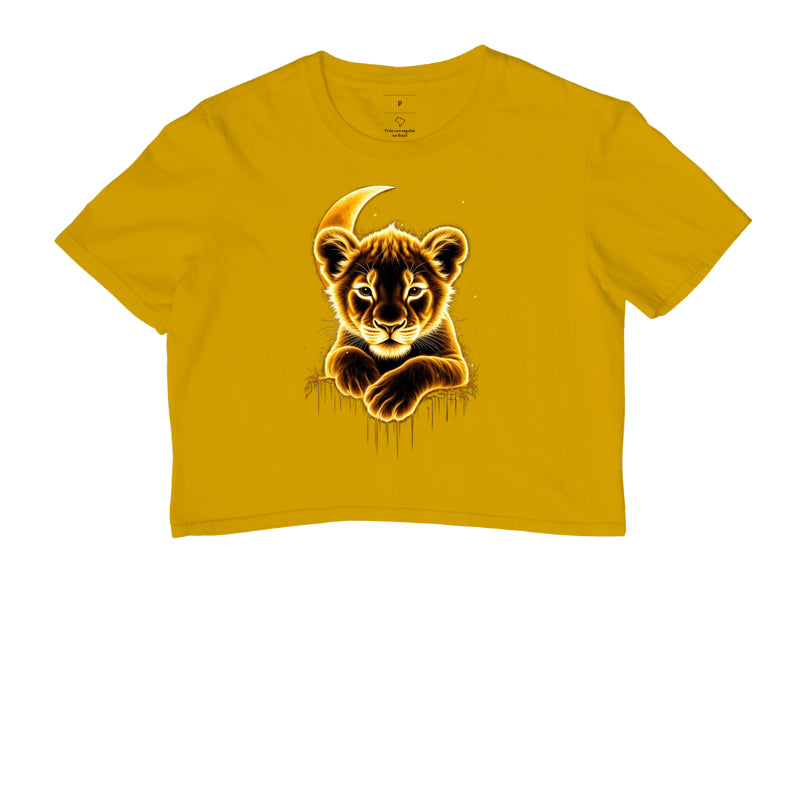 Cropped Unissex Lion