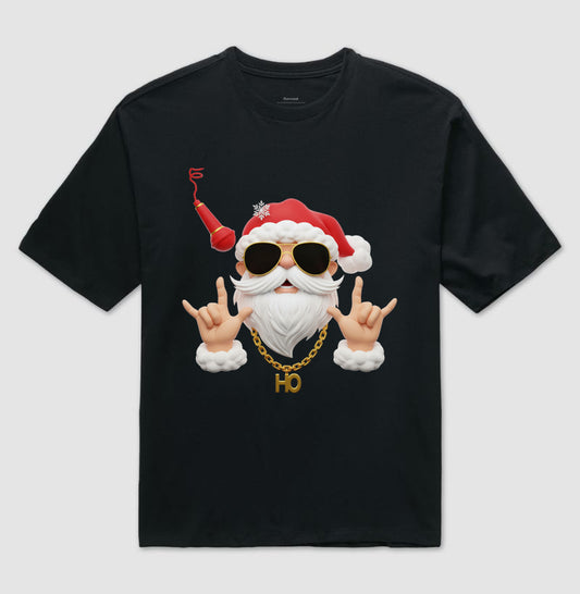 Camiseta Oversized Unissex Noel Hip Hop