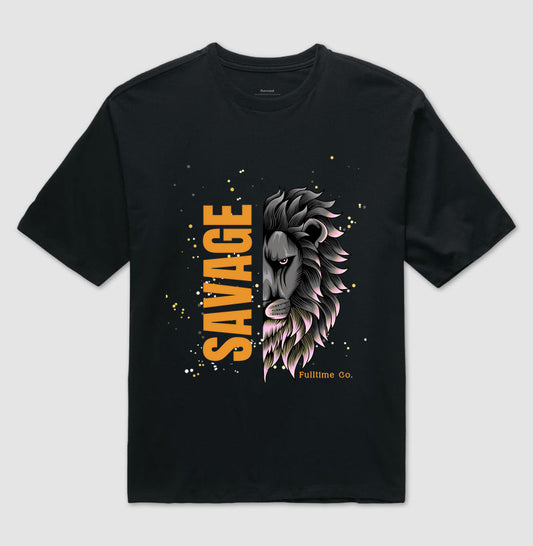 Camiseta Oversized Unissex Savage