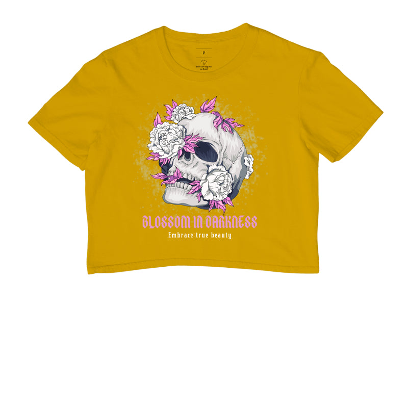 Cropped Blossom T-shirt