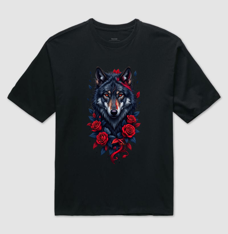 Camiseta Wolf Oversized