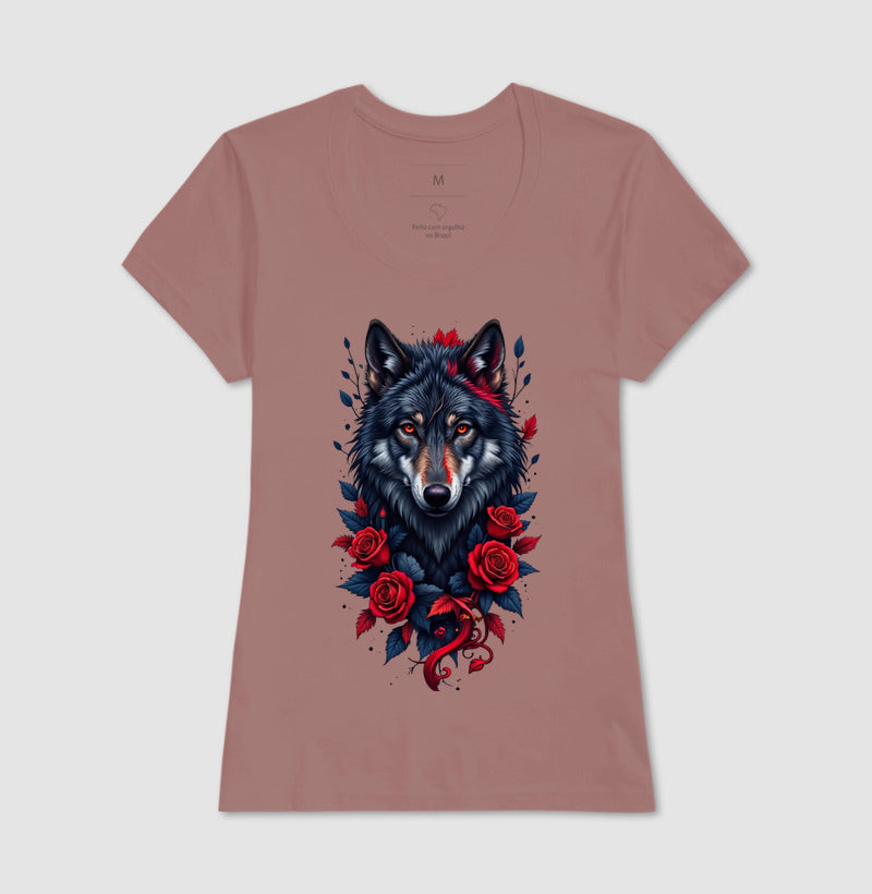 Camiseta e Babylook Wolf Full Time Co.