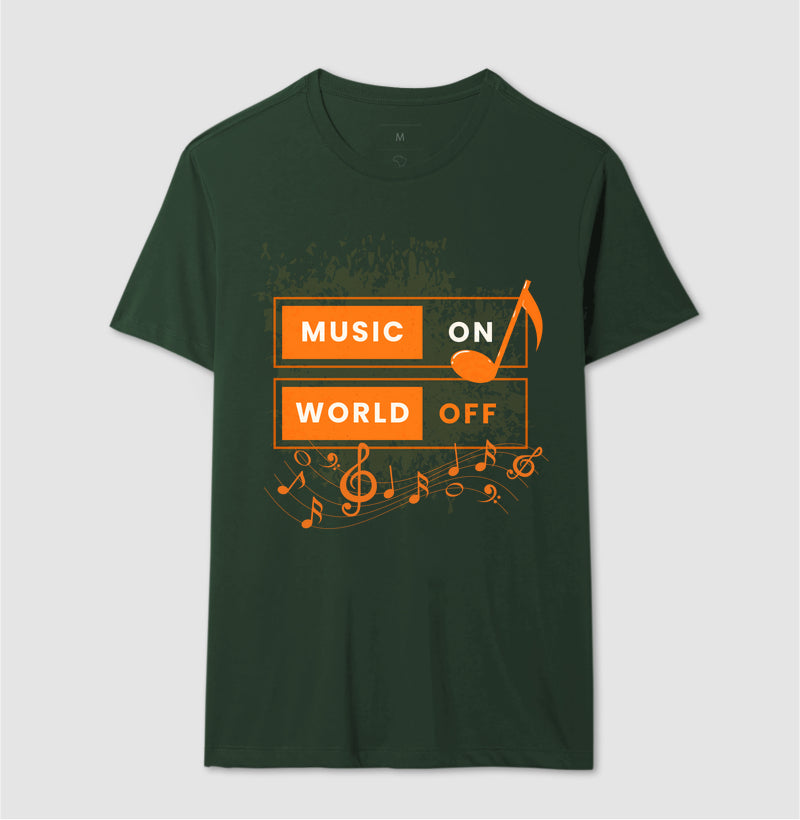 Camiseta Music On