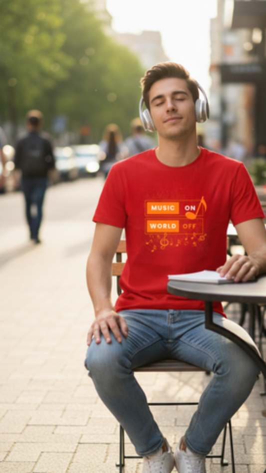 Camiseta Music On
