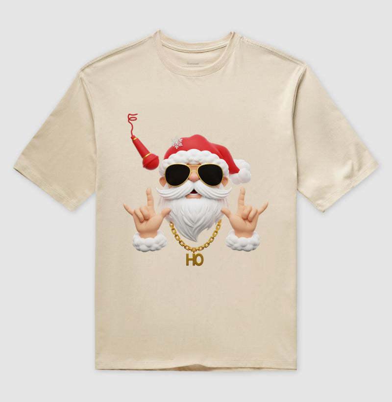 Camiseta Oversized Unissex Noel Hip Hop