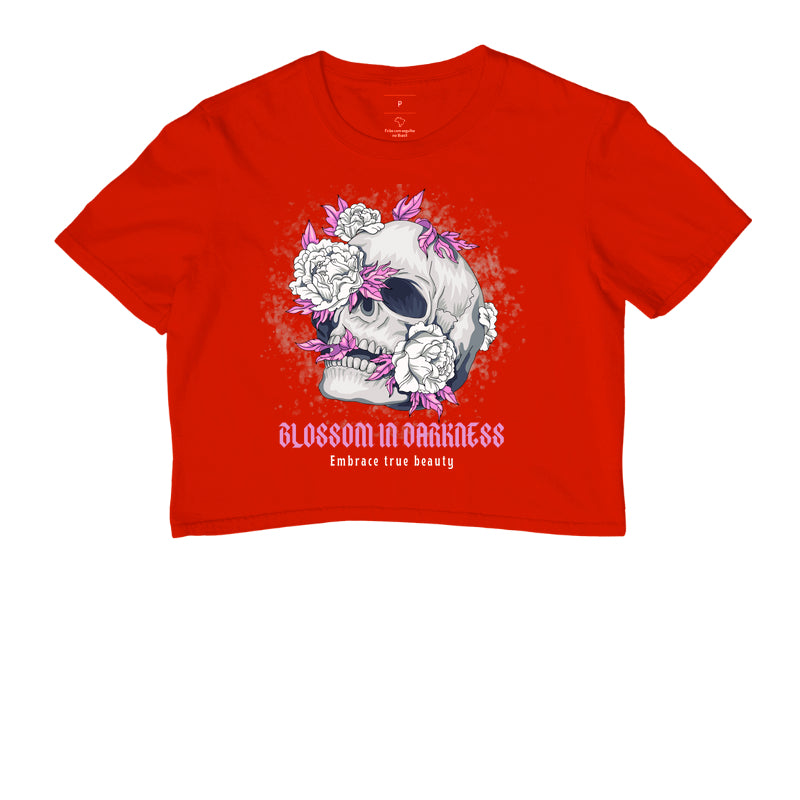 Cropped Blossom T-shirt