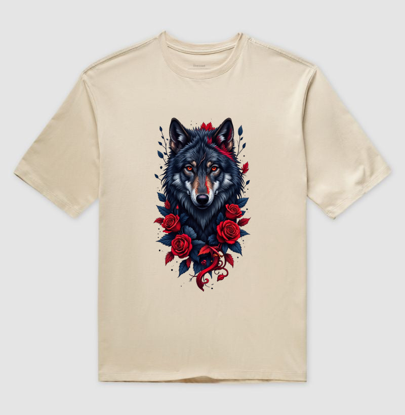 Camiseta Wolf Oversized