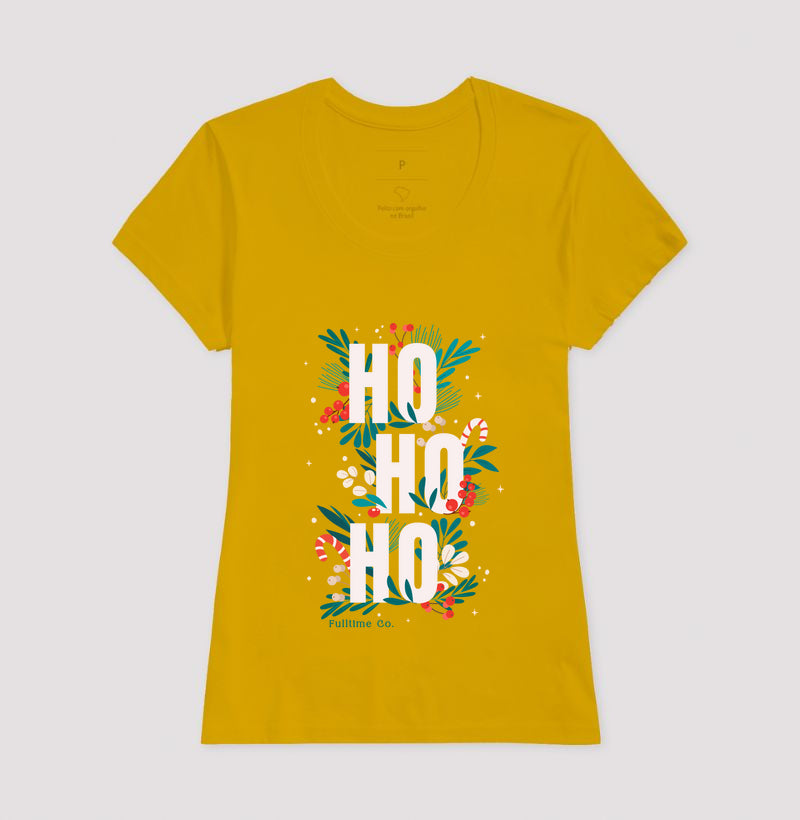Camiseta HO HO HO