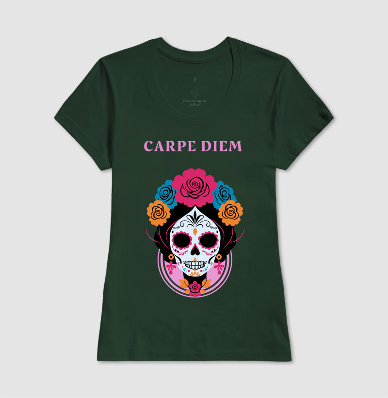 Camiseta Catrina Carpe Diem
