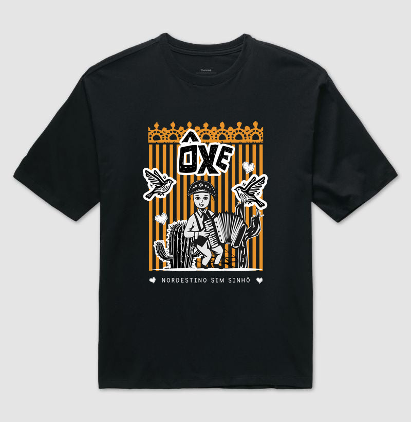 Camiseta Oversize Básica Nordestino