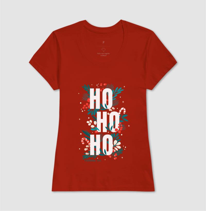 Camiseta HO HO HO