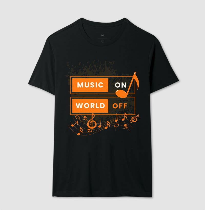 Camiseta Music On