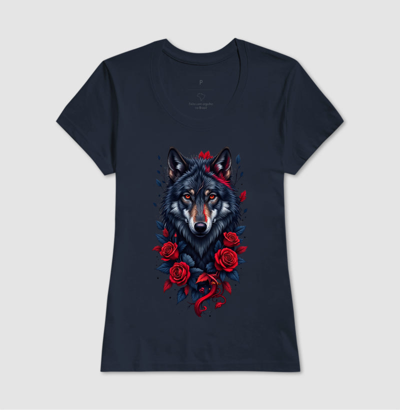 Camiseta e Babylook Wolf Full Time Co.