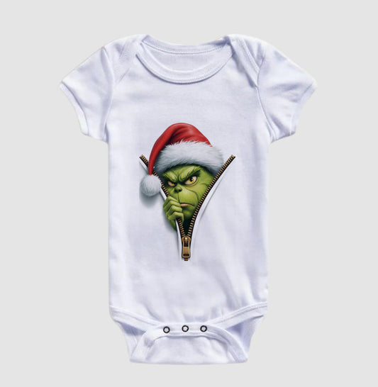 Body Infantil Unissex Grinch