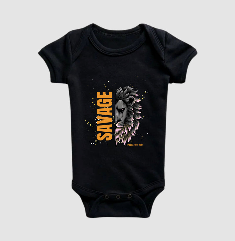 Body Infantil Unissex Savage