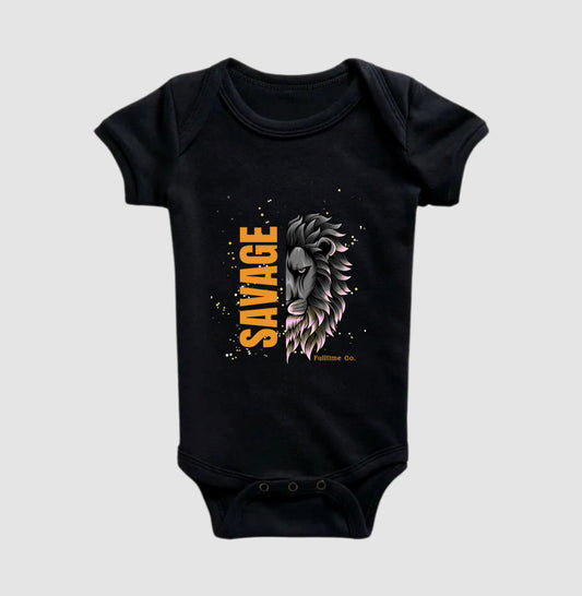 Body Infantil Unissex Savage
