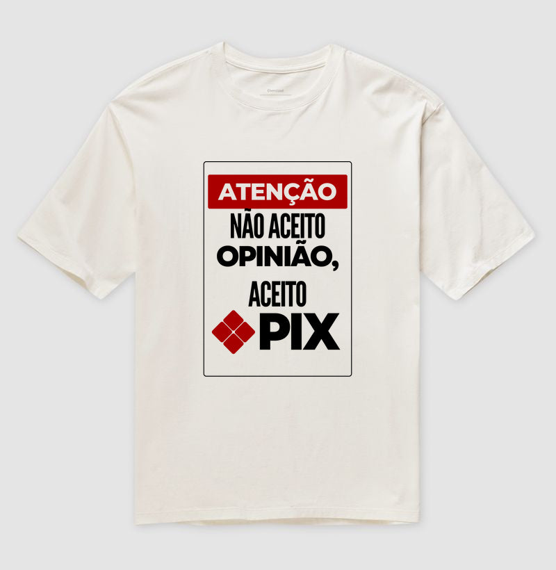 Camiseta Oversize Pix
