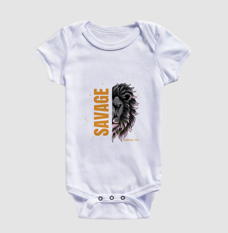 Body Infantil Unissex Savage