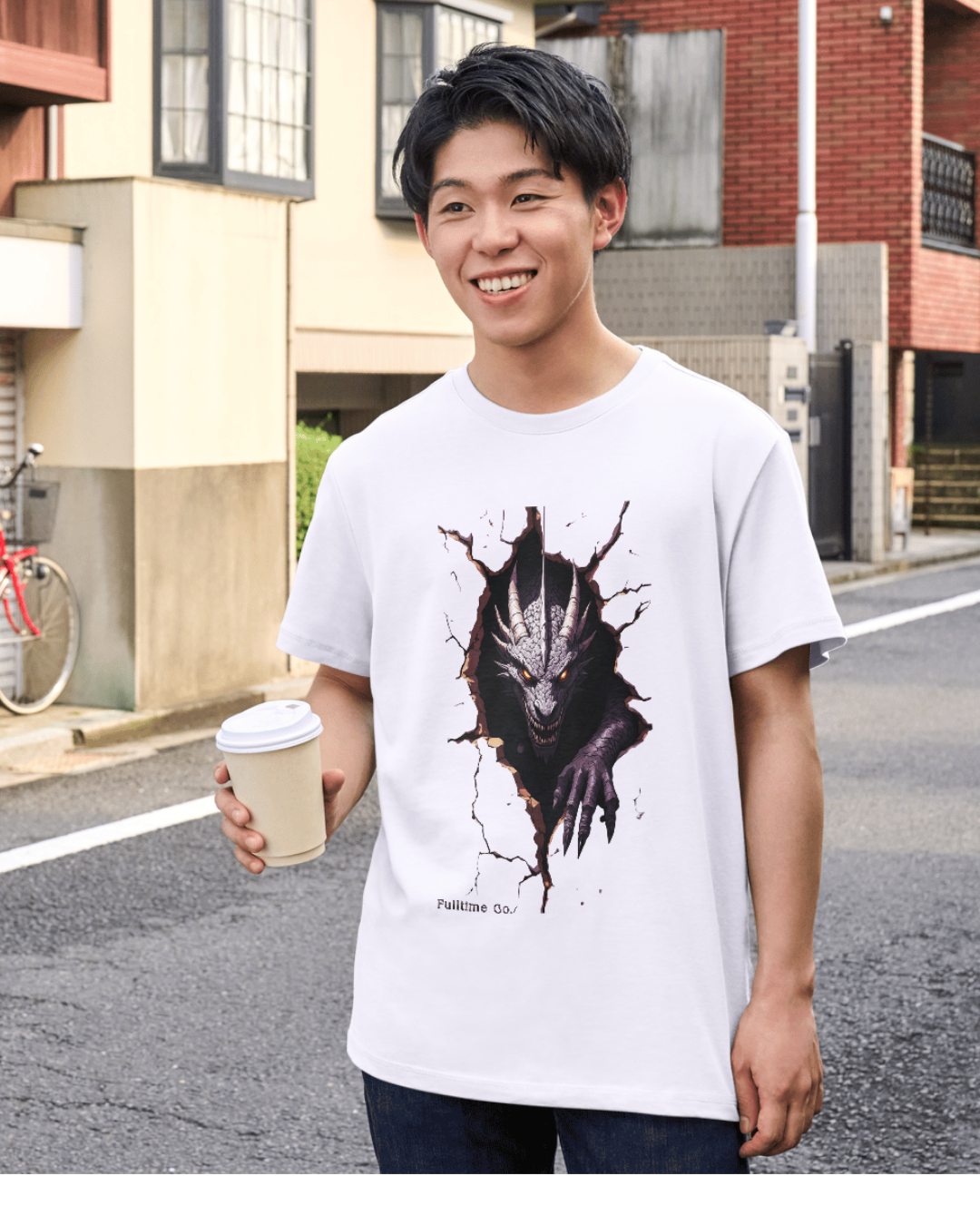 Camiseta Oversized Dragon Full Time Co.