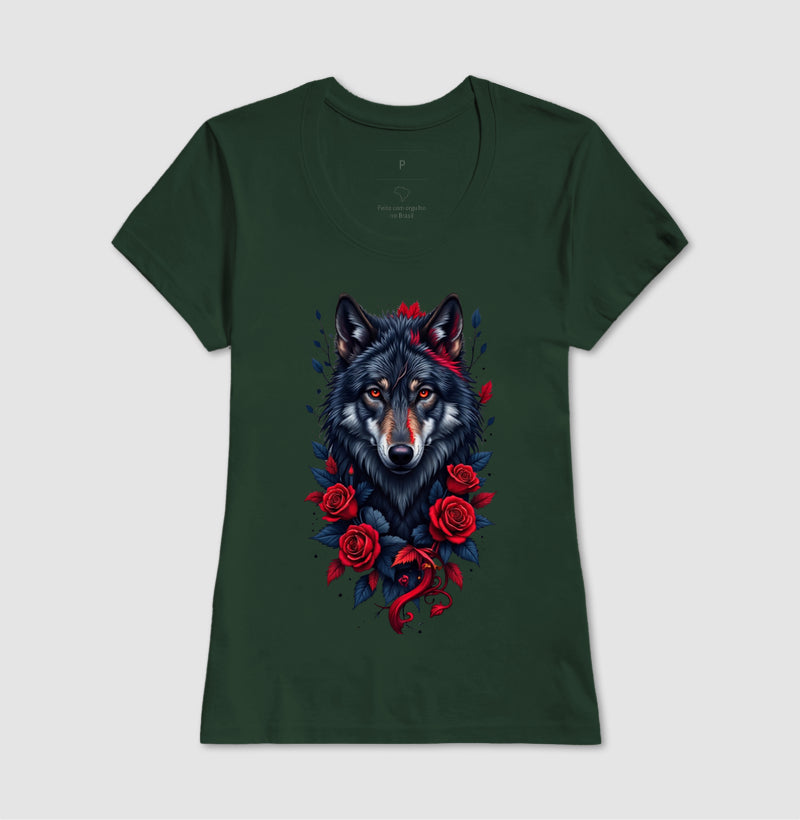 Camiseta e Babylook Wolf Full Time Co.