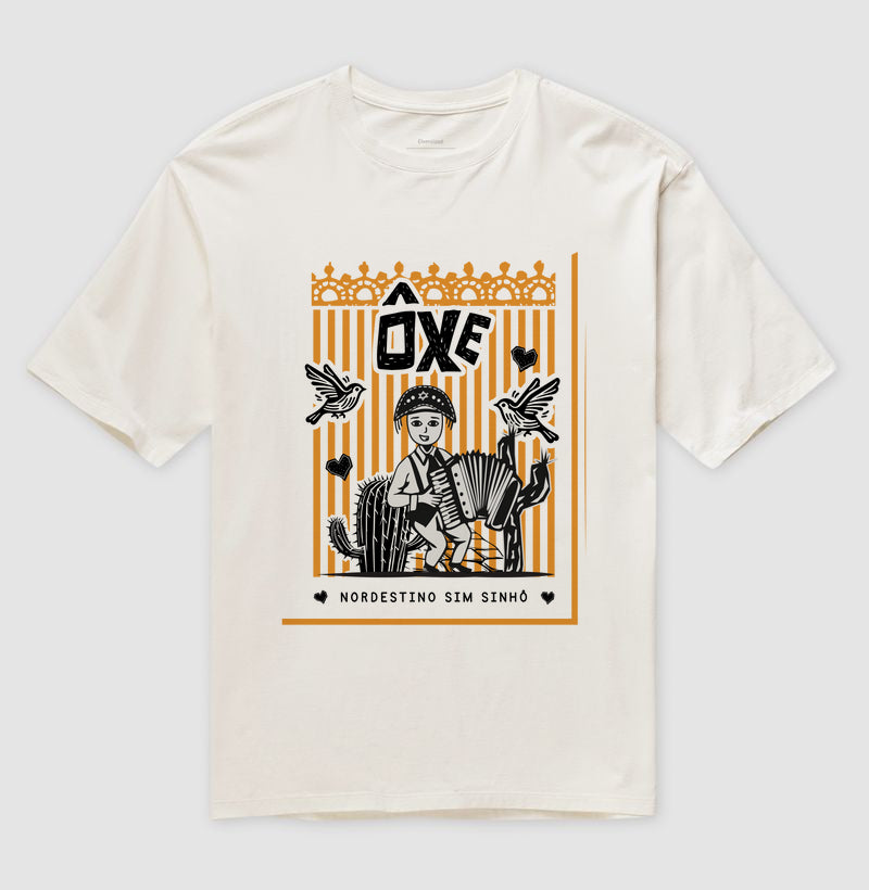 Camiseta Oversize Nordestino Sim Senhor