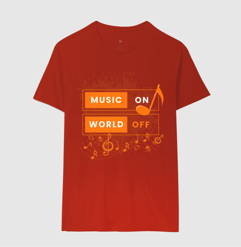 Camiseta Music On