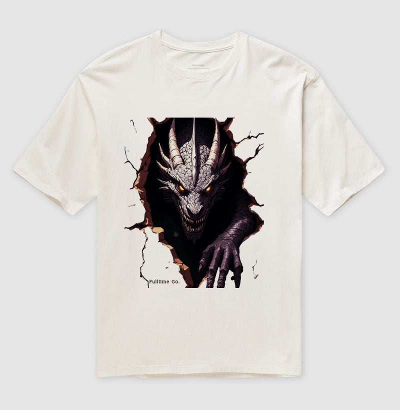 Camiseta Oversize Dragon Full Time Co.