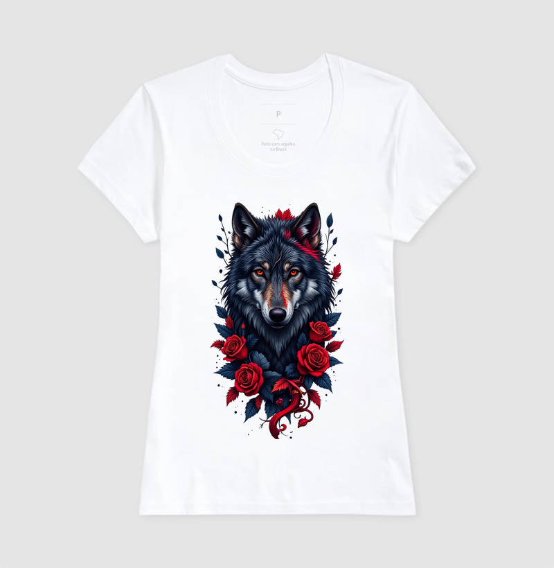 Camiseta e Babylook Wolf Full Time Co.