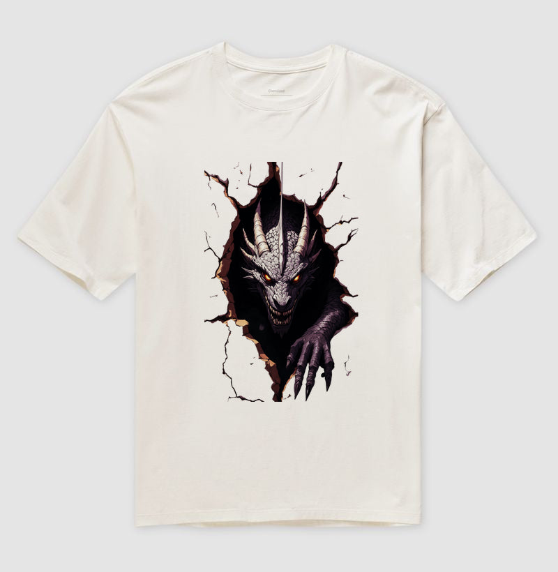 Camiseta Oversized Dragon Full Time Co.